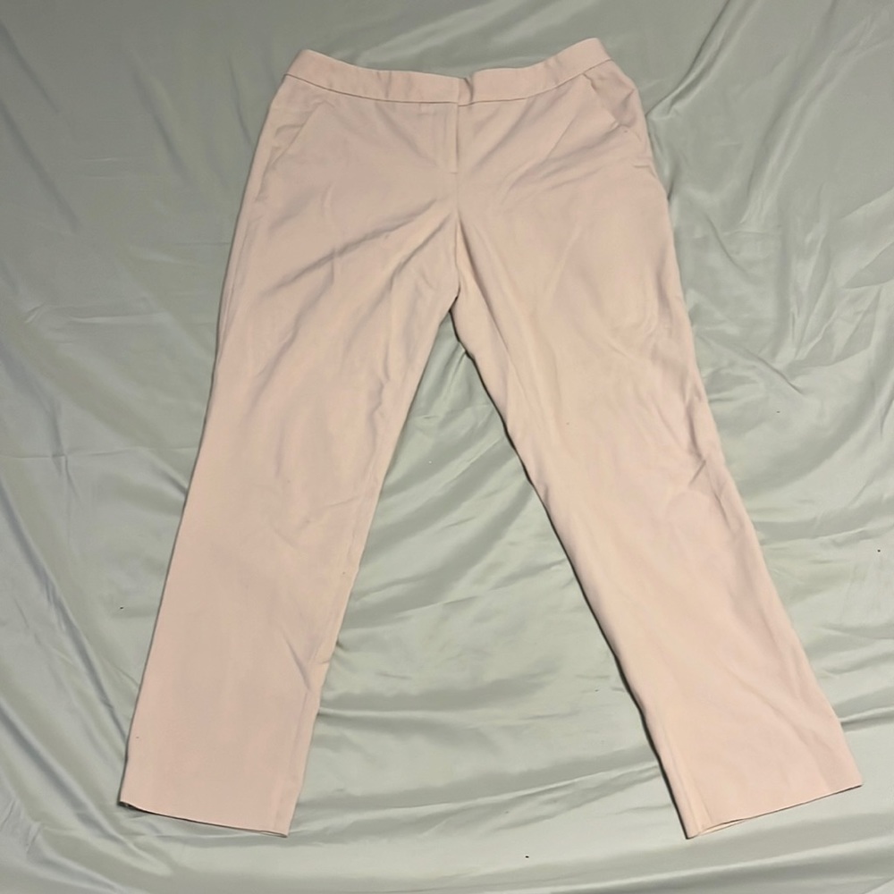 Straight leg khaki slacks